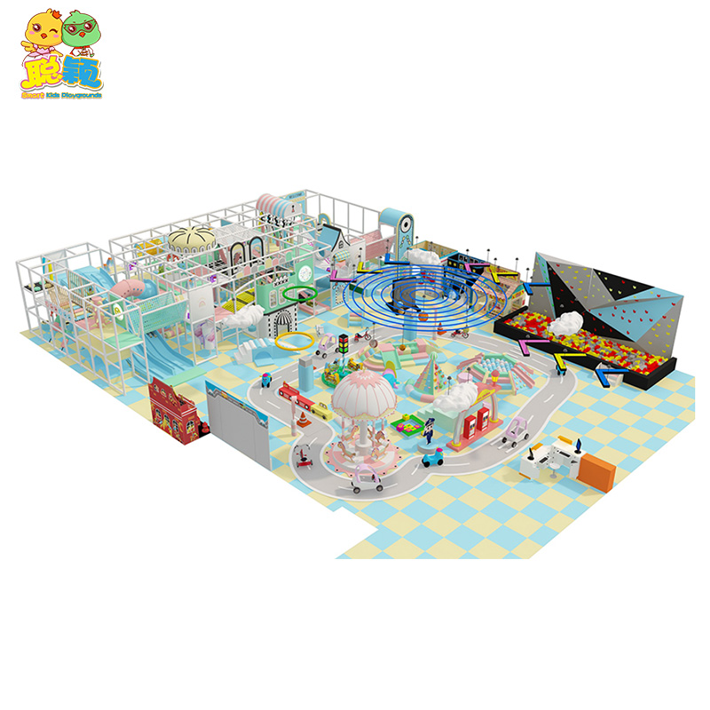 Multi-functional Different Age Kids Soft Play Indoor Playground With High Quality