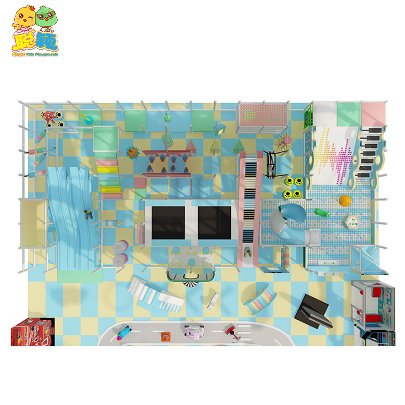 Multi-functional Different Age Kids Soft Play Indoor Playground With High Quality