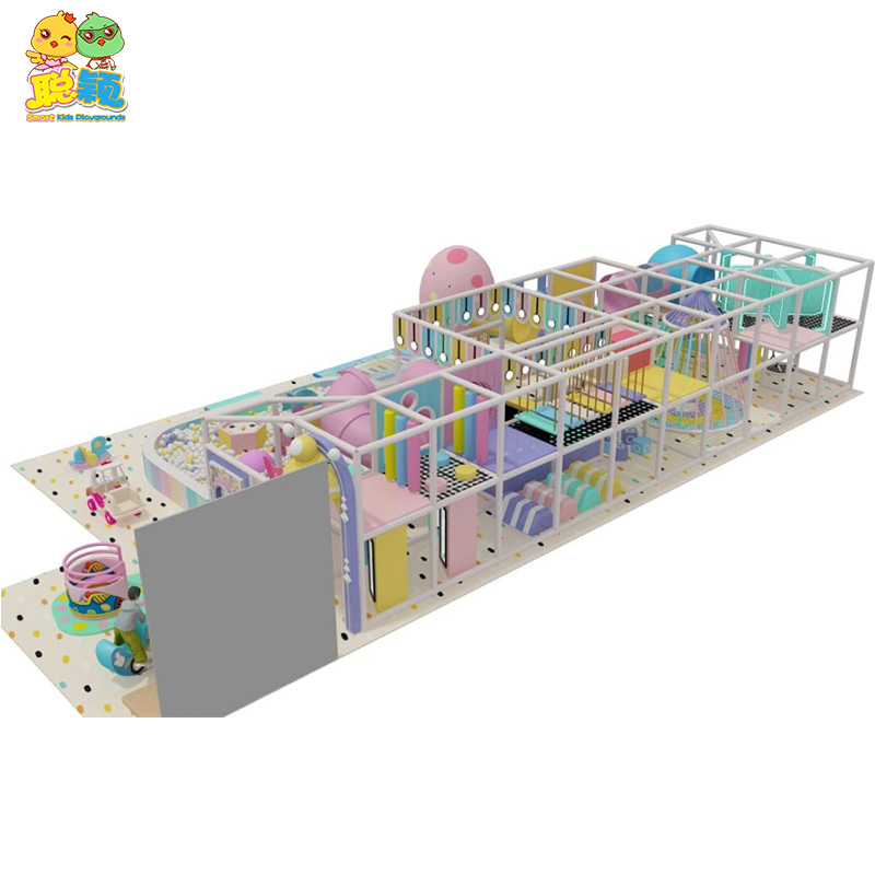 Sweet Theme Durable Kids Amusement Park Soft Play Toys Indoor Playground