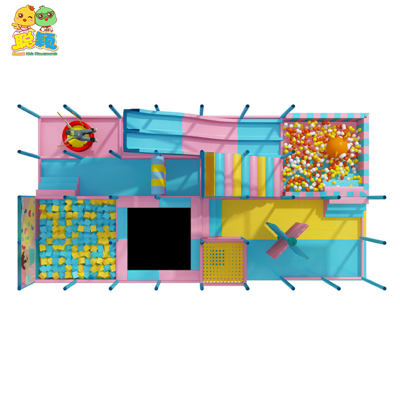 Funny Kids Soft Play Amusement Park Indoor Playground With High Standard