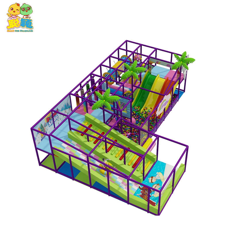 Rainbow Slide Kids Ball Pool Soft Play Indoor Playground