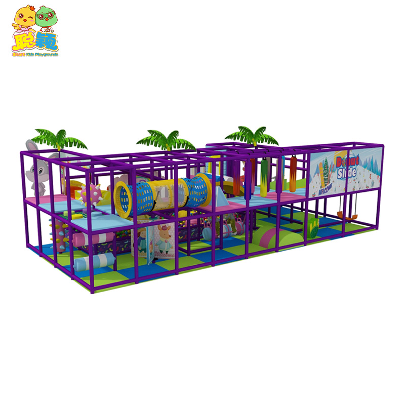 Rainbow Slide Kids Ball Pool Soft Play Indoor Playground