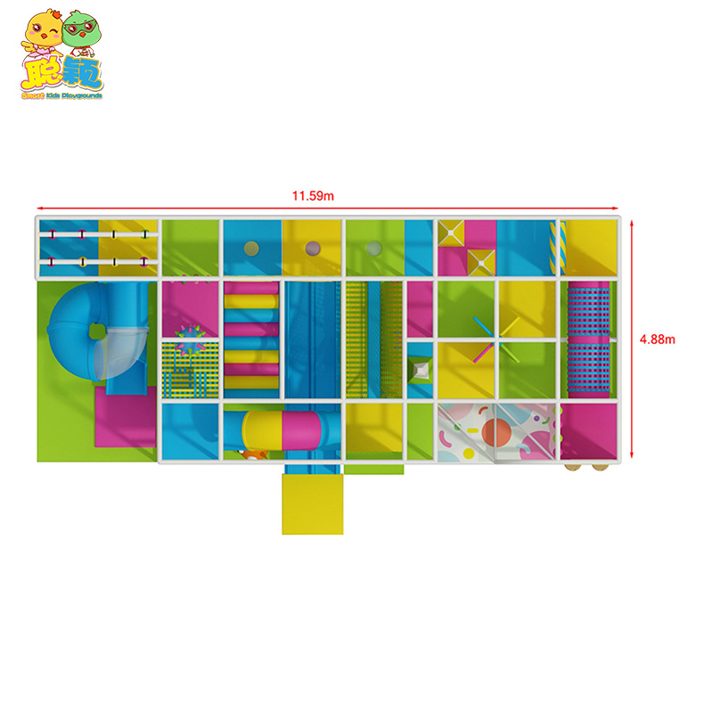 Commercial Factory Wholesale Kids Soft Play Amusement Indoor Playground