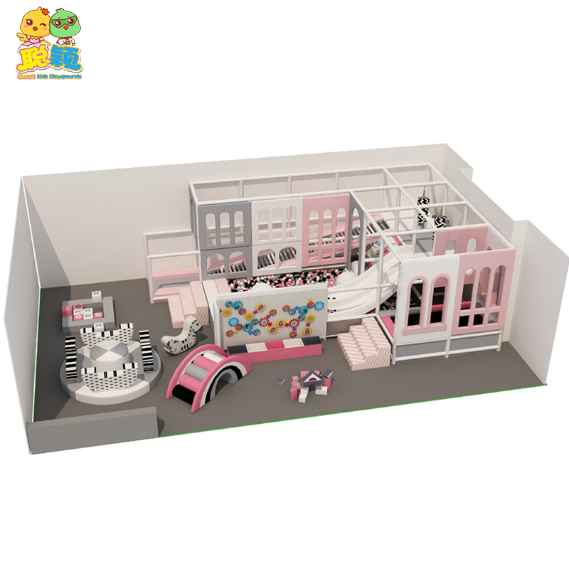 Durable Small Cute Kids Soft Play Games Indoor Playground For Sale