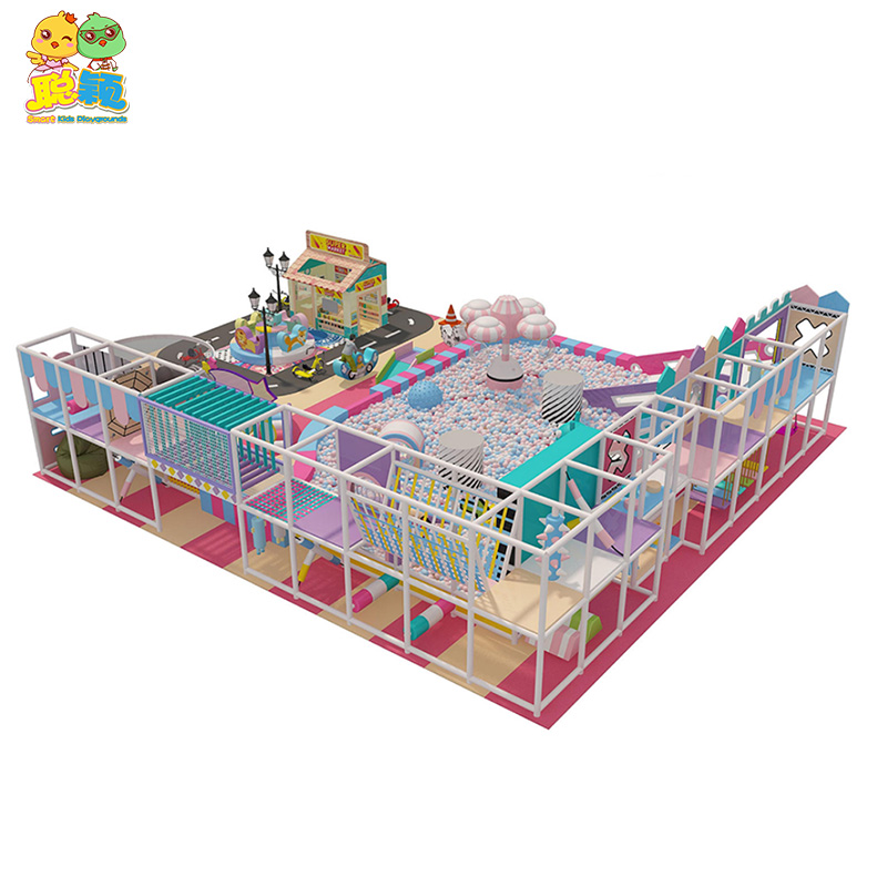 Amusement Park Giant Ball Pool Cute Kids Functional Soft Play Indoor Playground