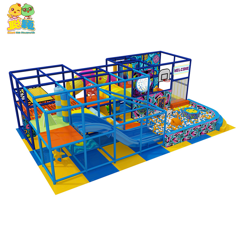 Customized Ocean Theme Small Cute Soft Play Indoor Playground