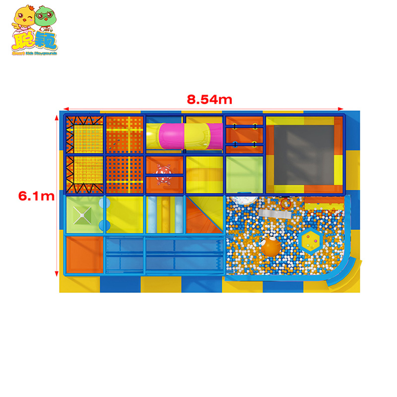 Customized Ocean Theme Small Cute Soft Play Indoor Playground