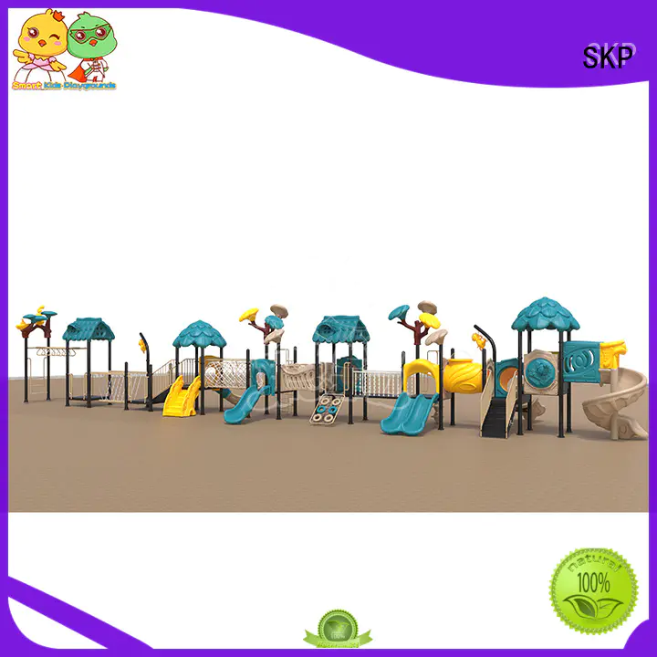 SKP stable wooden slide factory for Amusement park