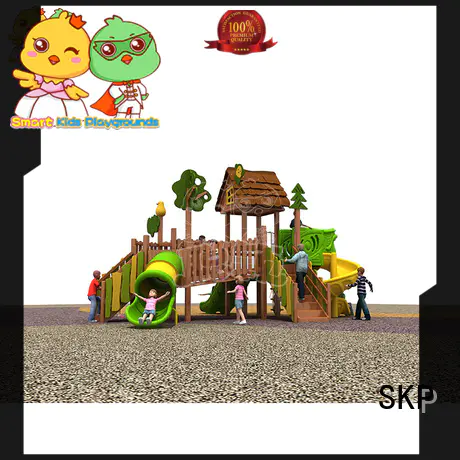 SKP park kids slide wholesale for restaurant