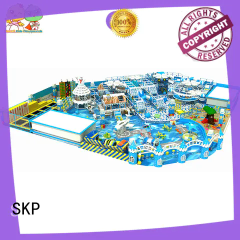 SKP snow theme playground promotion for preschool