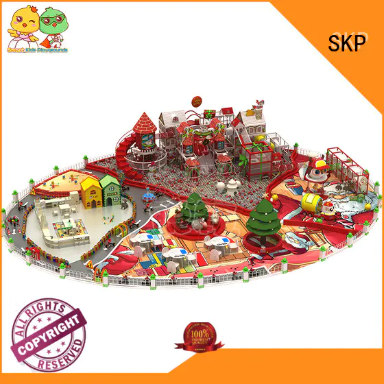 SKP customized Christmas theme playground for kids fun for indoor play area