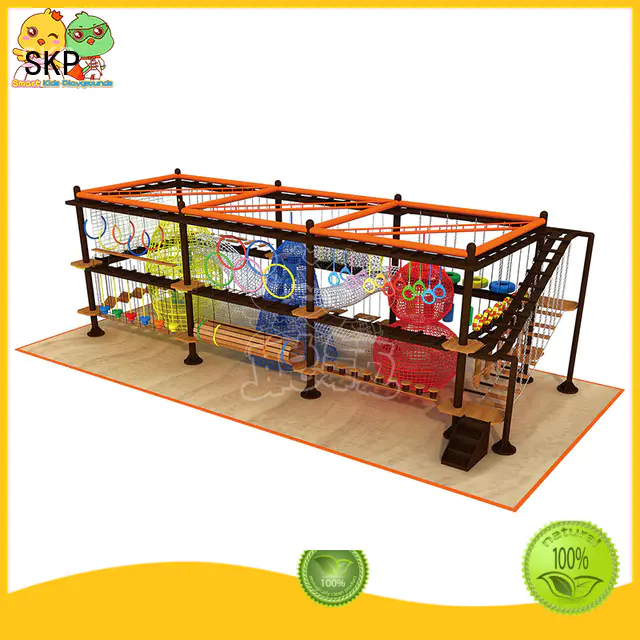 SKP security rope play equipment supplier for indoor