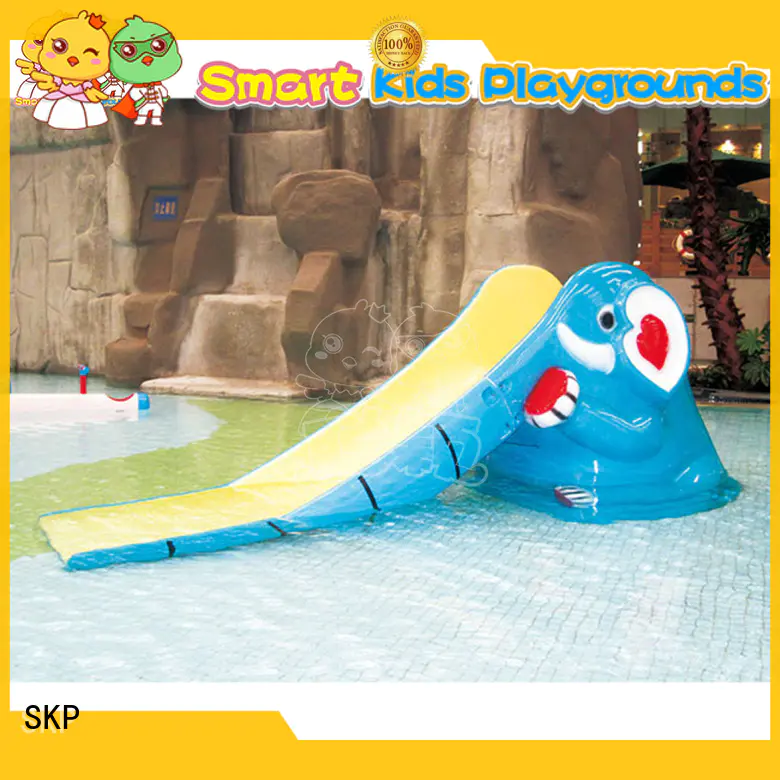 popular water park equipment slide simple assembly for plaza