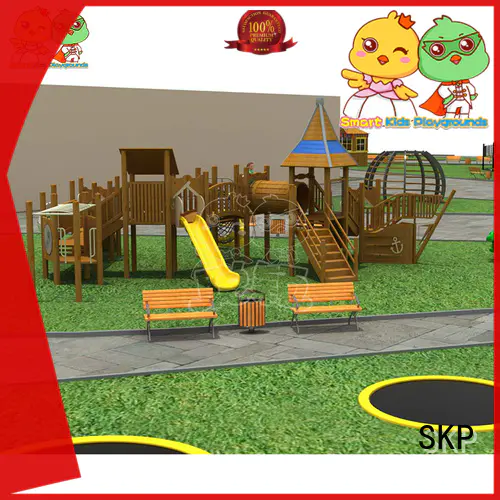 SKP park playground slide wholesale for kindergarten