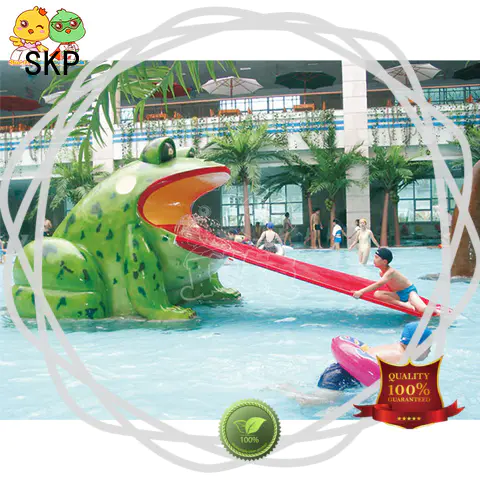 SKP play water slides simple assembly for play centre