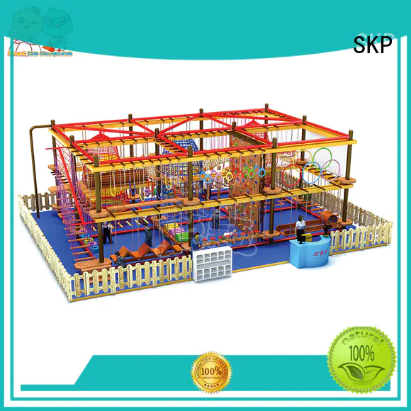 SKP play rope play equipment supplier for plaza