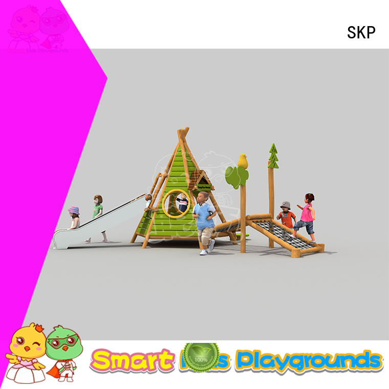 SKP safe plastic slide wholesale for Amusement park