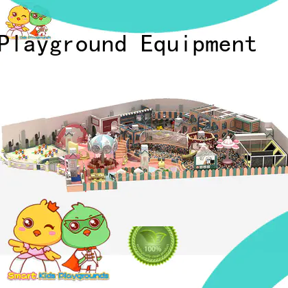 SKP customized wooden playground equipment for fitness for play centre
