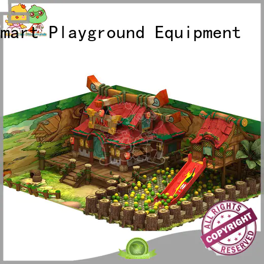 SKP durable wooden playground on sale for shopping centre