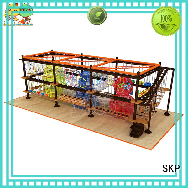 SKP funny rope play equipment for challenge for playground