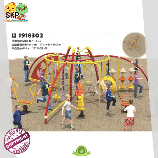SKP outdoor climbing wall exercise for public places