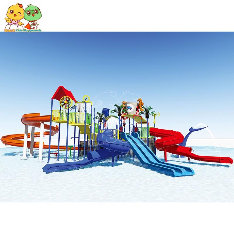 SKP colorful water park equipment factory price for amusement park-1