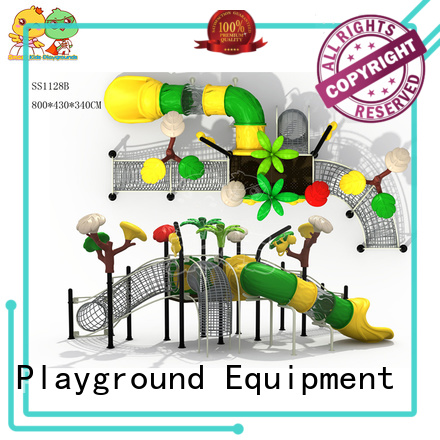 wooden slide plastic for residential area Smart Kids Playgrounds