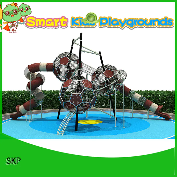 SKP durable plastic slide factory for Amusement park