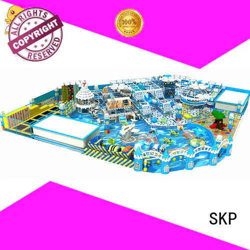 SKP safe snow theme playground promotion for preschool