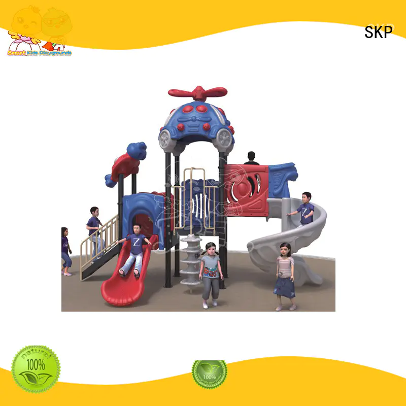 SKP children wooden slide factory for Amusement park