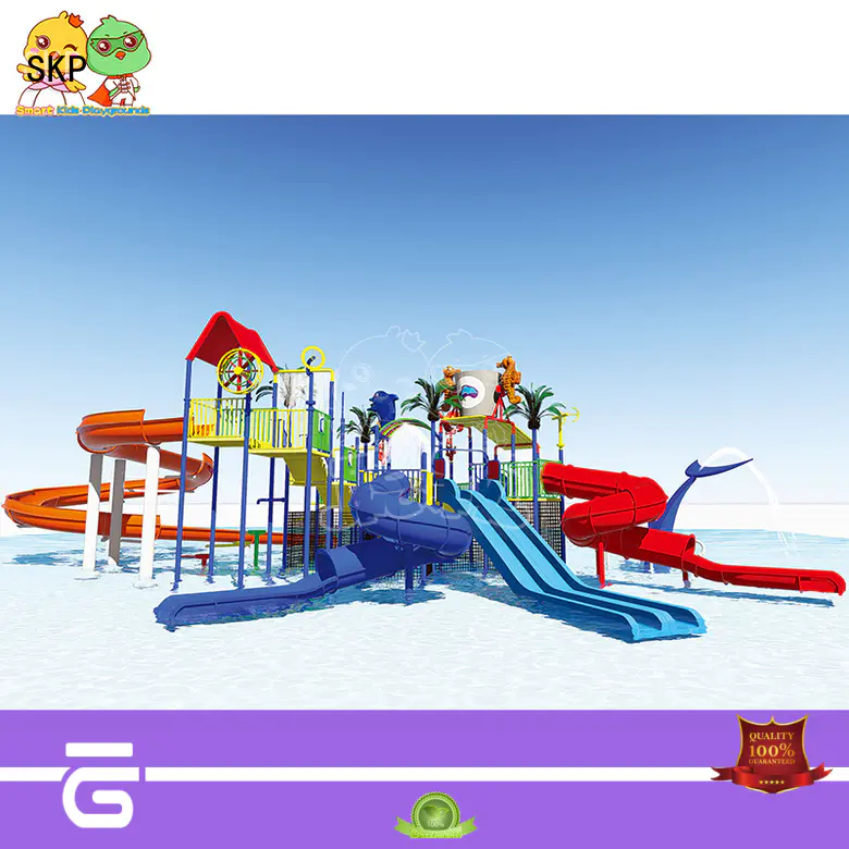 SKP outdoor water park equipment simple assembly for play centre