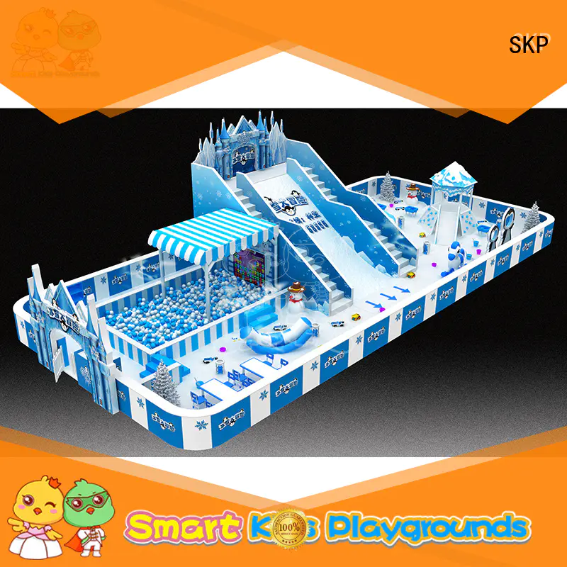 SKP oem snow theme playground wholesale for nursery