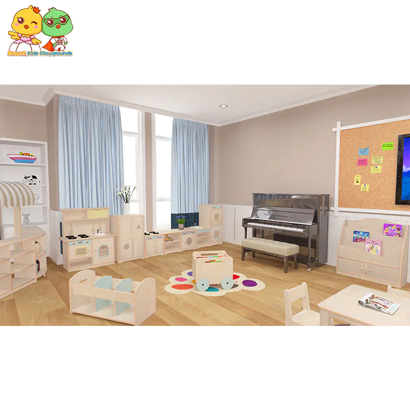 Multilayer Board Kindergarten Furniture Simulation Appliances SKP