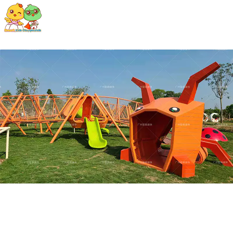 Large outdoor children's playground equipment children amusement park slide