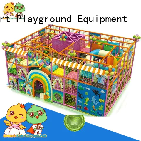 Wholesale children candy theme playground Smart Kids Playgrounds Brand