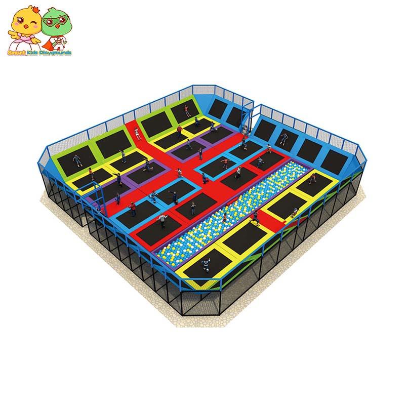 big trampoline indoor trampoline park equipment for sale SKP-1811204