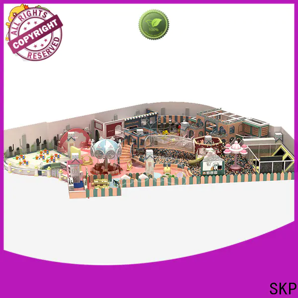 SKP funny wooden playground for kids fun for play house