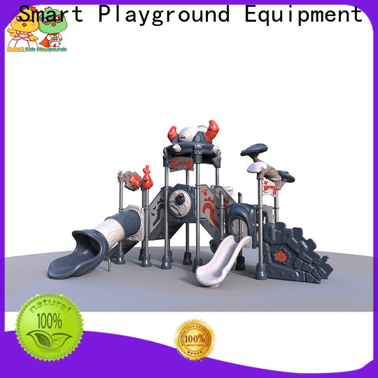 safe plastic slide metal directly sale for kindergarten