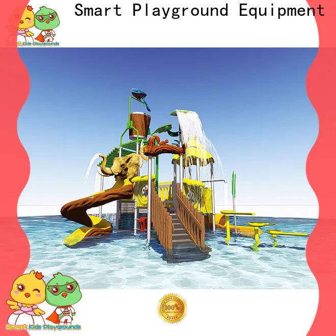 colorful water park equipment park simple assembly for playground