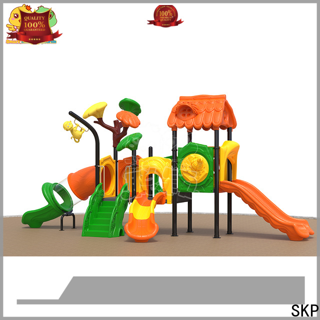 SKP high quality plastic slide factory for residential area