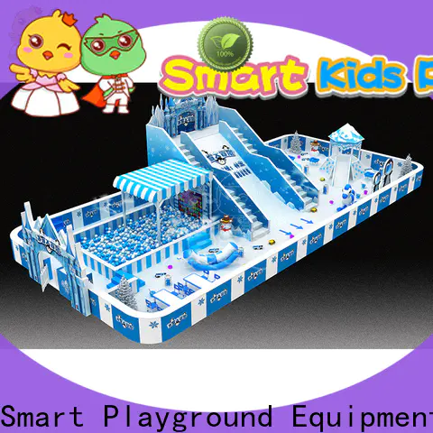 SKP safe snow theme playground promotion for kindergarten