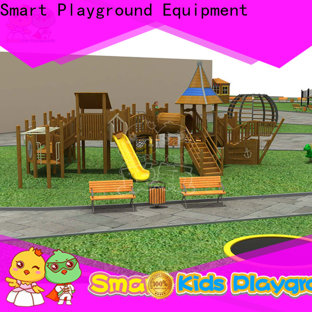 SKP play wooden slide factory for kindergarten