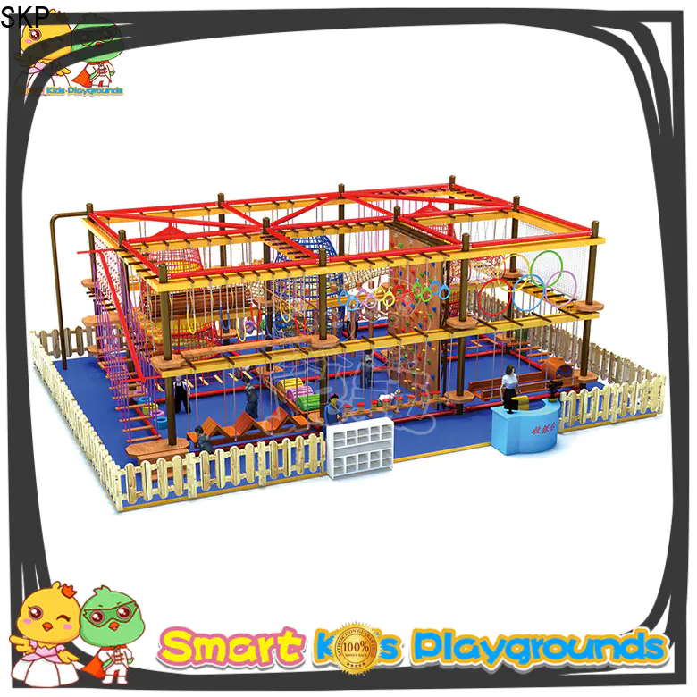 SKP customized rope play equipment for fitness for play house