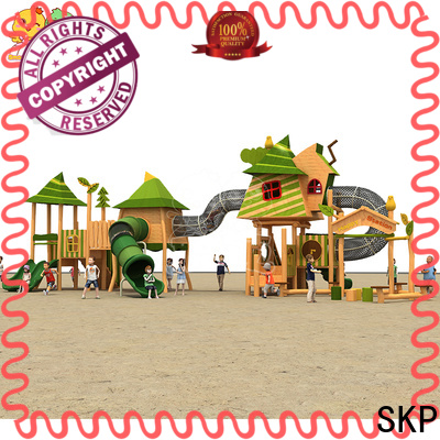 SKP outdoor kids slide wholesale for pre-school