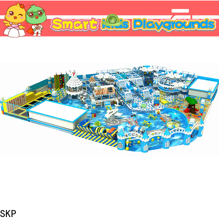 SKP snow theme playground wholesale for Kids care center