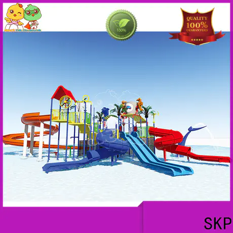 SKP slide water park equipment simple assembly for playground