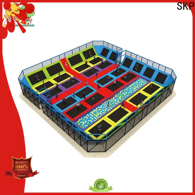 Customized trampoline park equipment indoor high quality for community