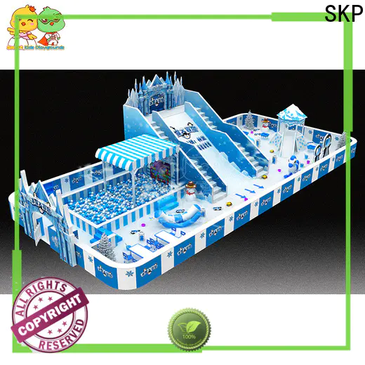 SKP snow theme playground wholesale for kindergarten