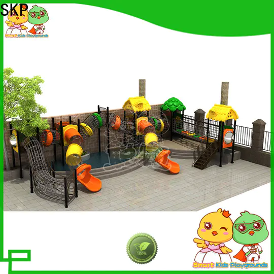 SKP high quality plastic slide wholesale for Amusement park