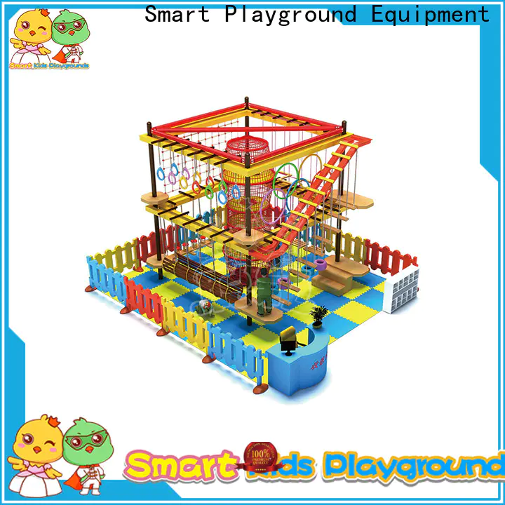 SKP customized rope play equipment for challenge for plaza